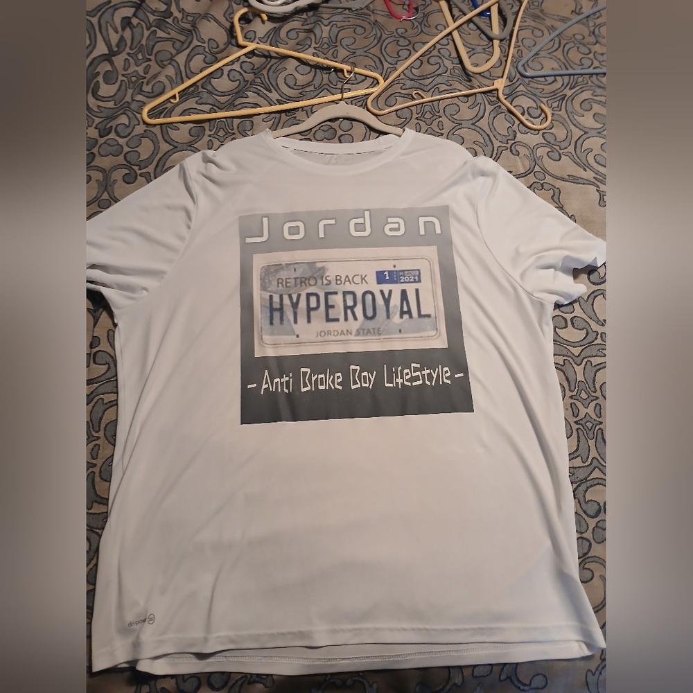 Jordan White Graphic T-Shirt